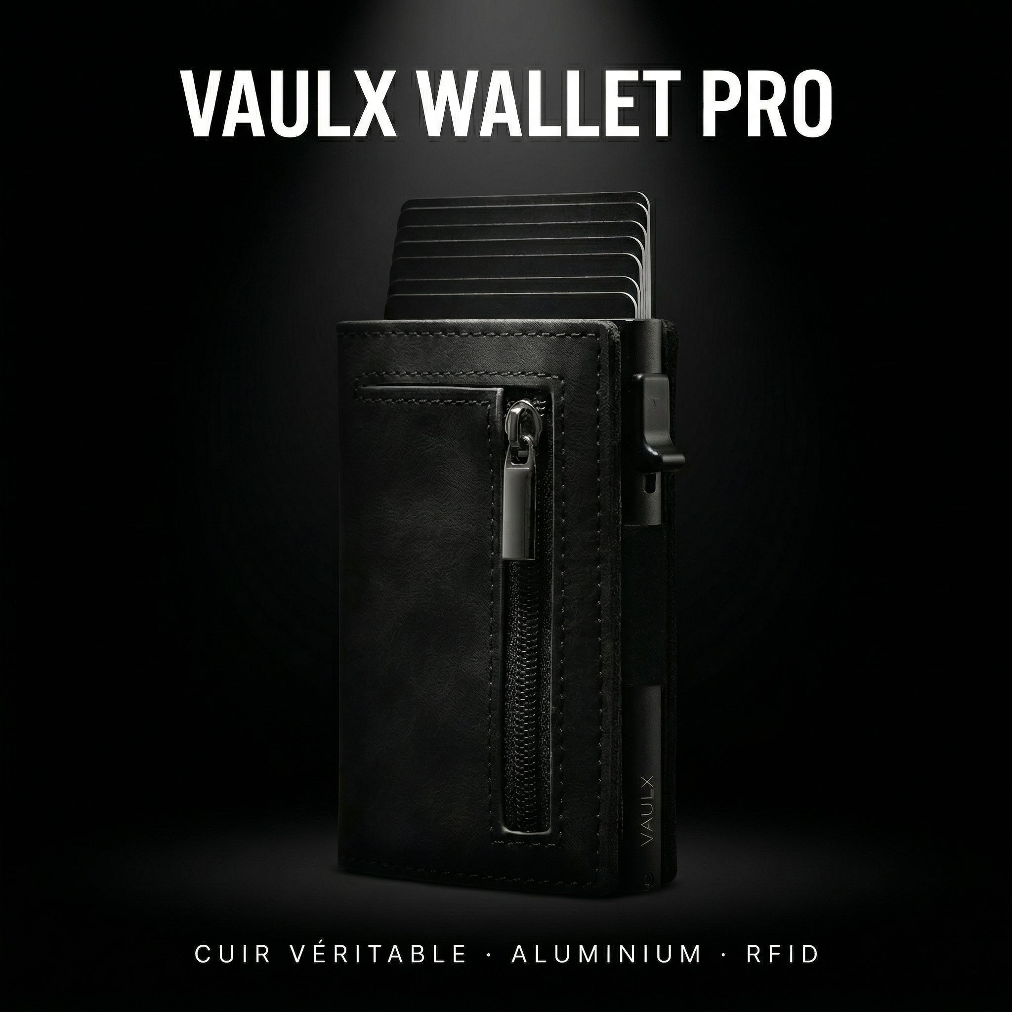 VAULX Wallet Pro — Portefeuille Intelligent